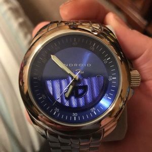 Android spinning rotor watch